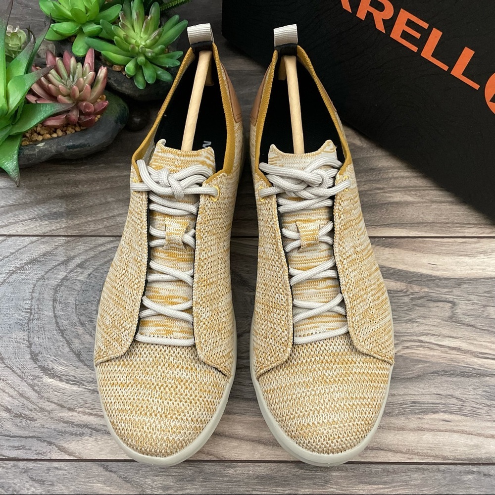 NIB Merrell Gridway Moccasin Knit Vibram Sneaker - Picture 3 of 11